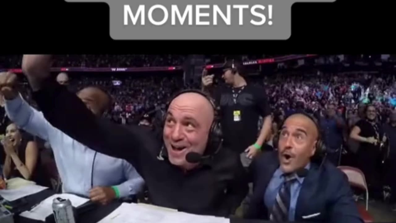 Joe Rogan is a SuperFan too 🤣 #ufc #joerogan #fyp #viral #youtube