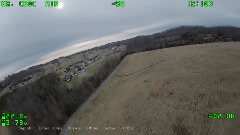 Hiding from the wife on Valentines Day. Cloudy cruising at the field.