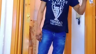 Beautiful Nigerian lady dancing video