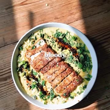 COCONUT CRUSTED TOFU FILLET WITH A LEMONGRASS CURRY - RECIPE IN THE DESCRIPTION