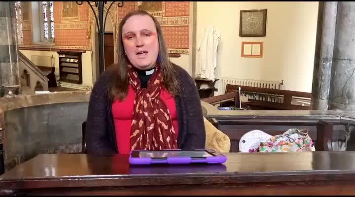 Non- binary/transgender rising star of the Church of England