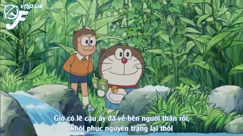 Doremon Ep 252 Cuộc phiêu lưu của chú rái cá Nobita