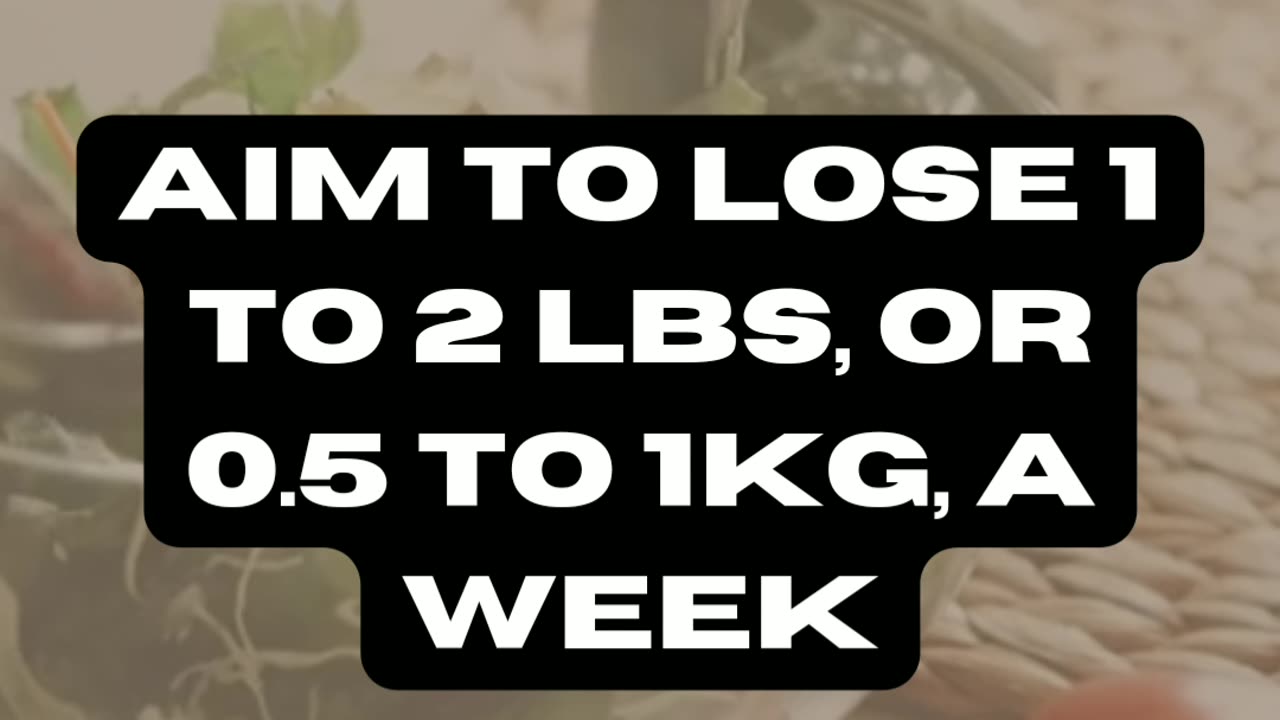 3 ways to lose weight fast