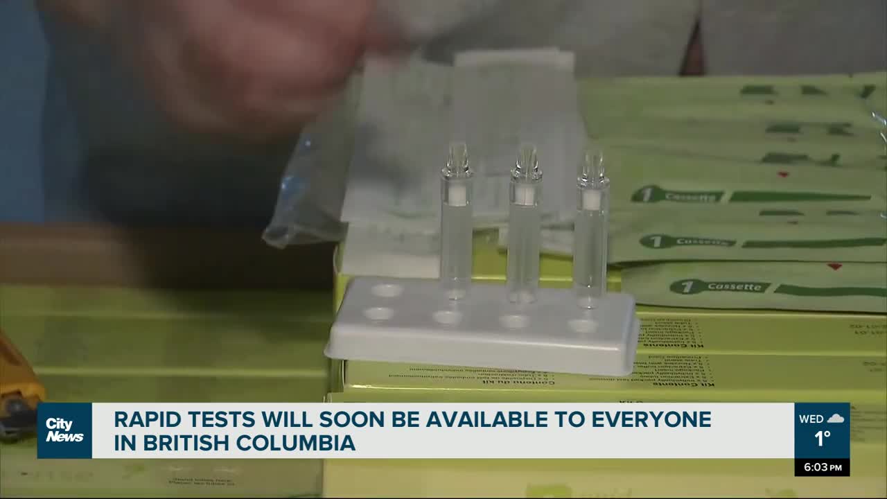 COVID rapid tests soon available at B.C. pharmacies