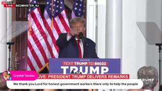 PRESIDENT TRUMP IS GOING LIVE RIGHT NOW FAMILY.