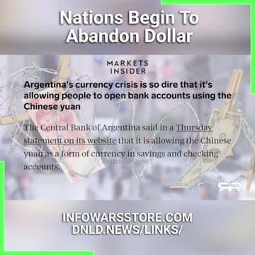 INFOWARS Reese Report: Nations Are Starting To Abandon The US Dollar - 7/5/23