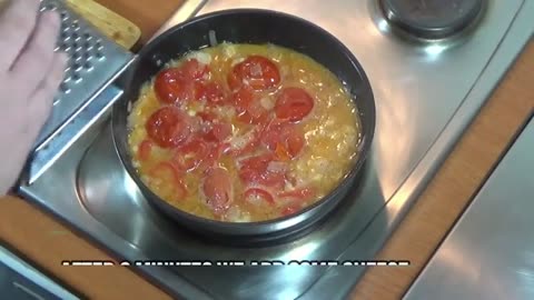 Cherry Tomato Omelette