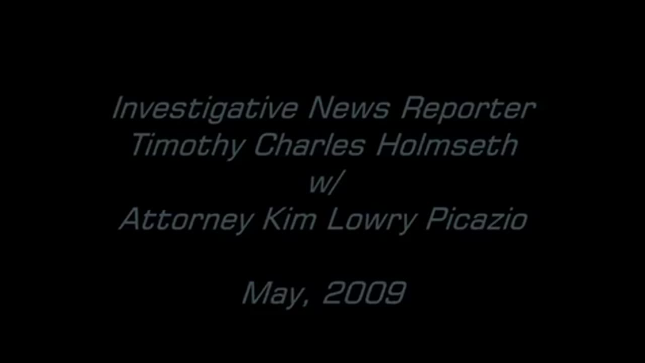 WE FOUND "THE FINDERS" - THE TIMOTHY CHARLES HOLMSETH & ATTORNEY KIM LOWRY PICAZIO INTERVIEWS