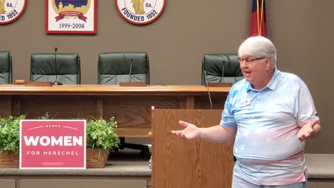 Hanging out with Patriots at the Gordon Co GOP in Calhoun