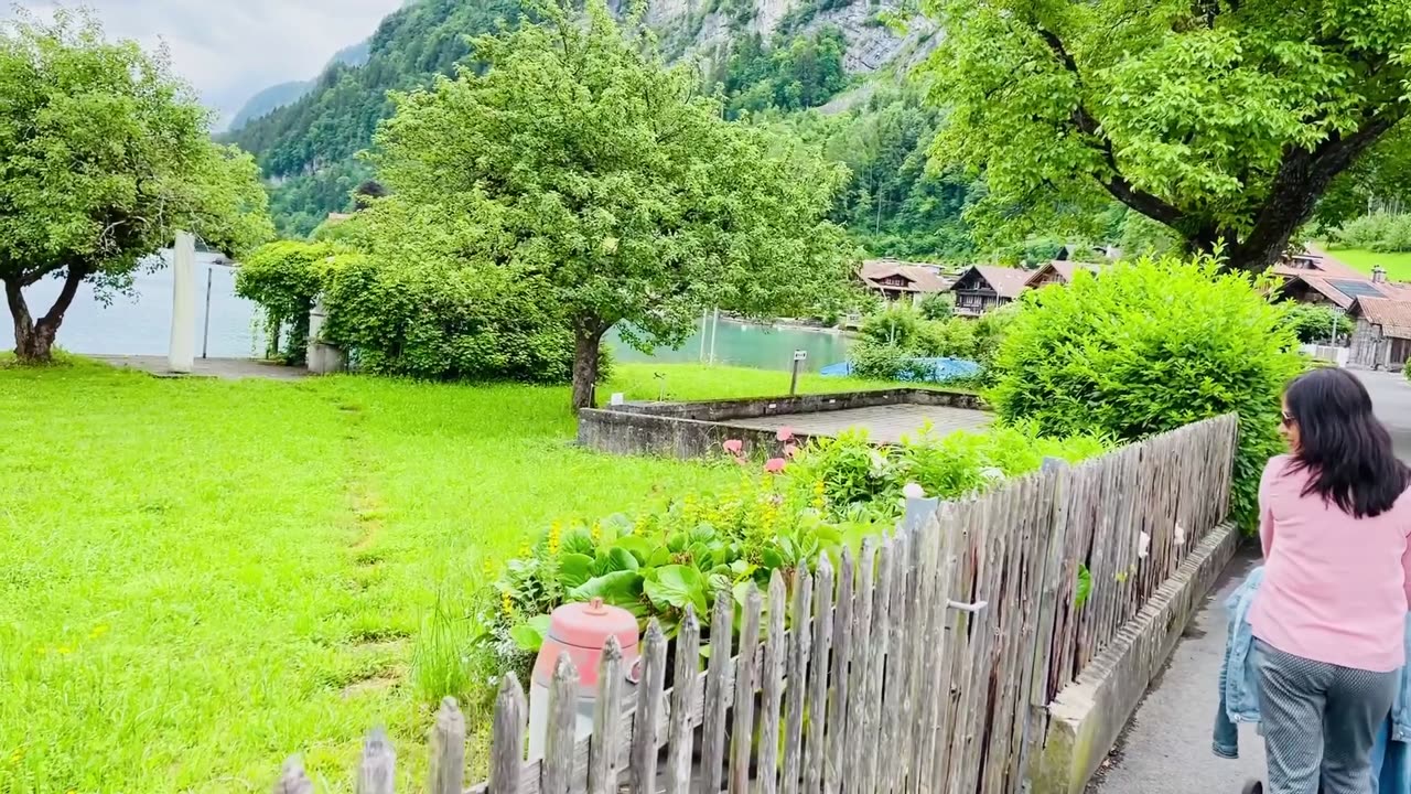 Iseltwald Switzerland: Fairytale Village on Turquoise Waters