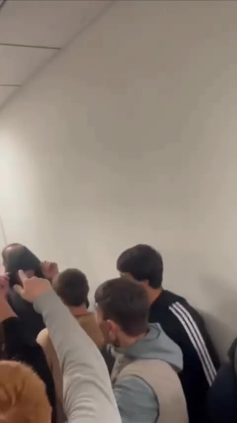 Antisemitic mob takes over Moscow airport hinting for Jews arriving from Israel.