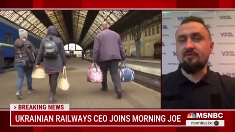 'We Just Keep Doing Our Job': Ukraine's Rails Help Bring People To Safety