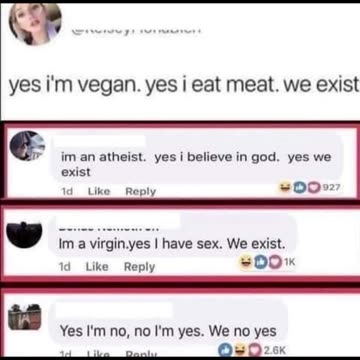 Vegan Meat #memes #silly #funny #food #oxymoron #surreal