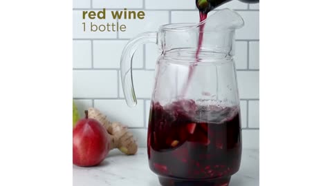 PEAR POMEGRANATE SANGRIA