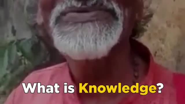 What is education @ very emotional speak on education by old man