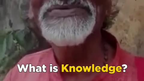 What is education @ very emotional speak on education by old man