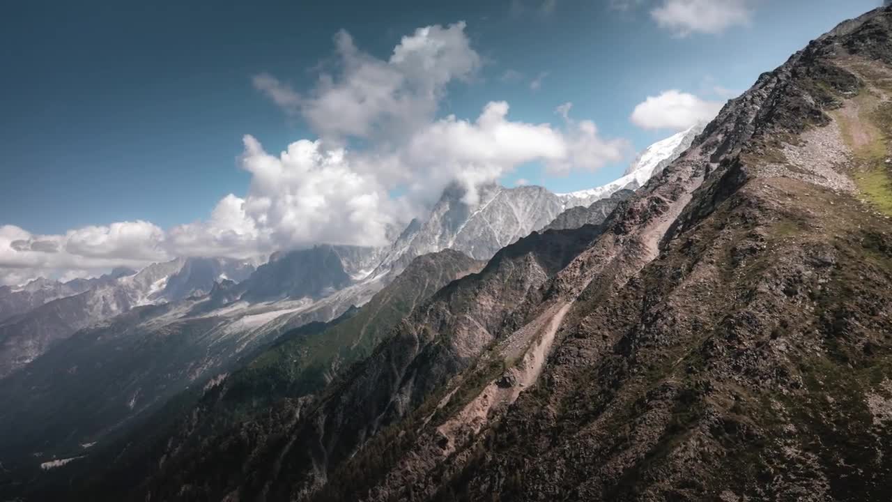 Over The Mountains _ The Alps _ Cinematic Drone Footage