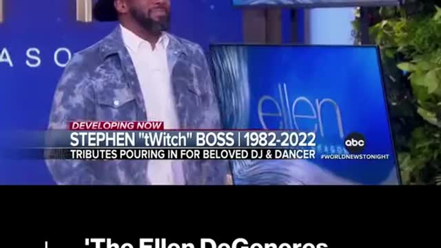 "The Ellen DeGeneres Show' DJ Stephen 'tWitch Boss dead at 40