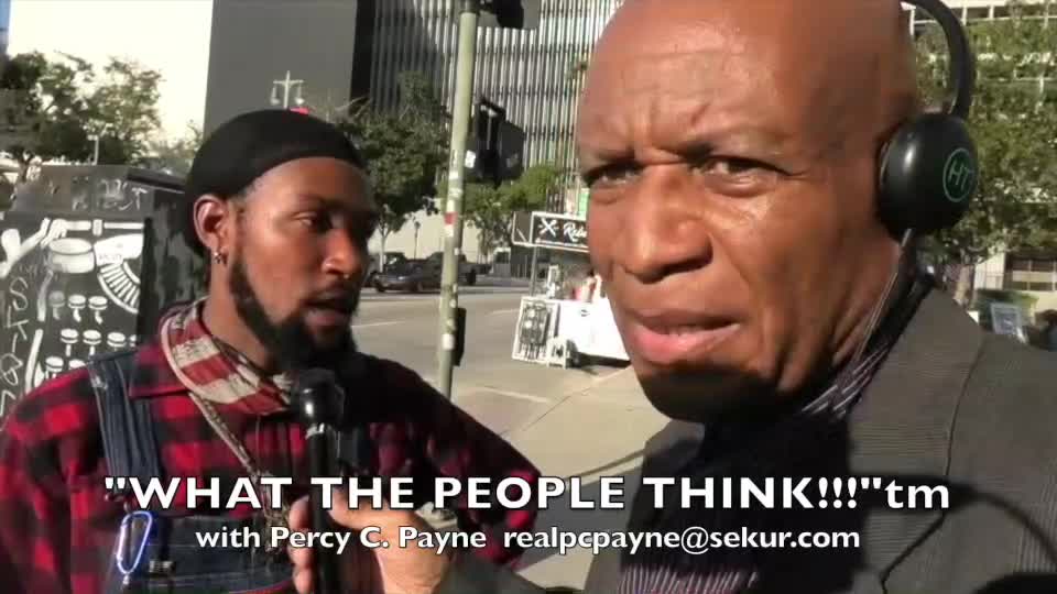 L.A. Citizens PROTEST "jab mandates!" "WHAT THE PEOPLE THINK!!!"tm 11/8/2021 with Percy C. Payne.
