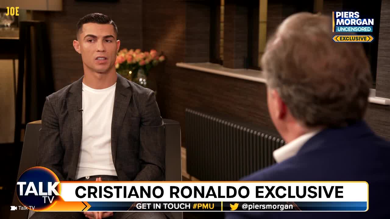 Cristiano Ronaldo says he's been 'betrayed' by Man United in Piers Morgan interview