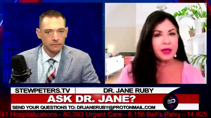 Dr. Jane Ruby-- Why Some People Have Obvious Vax-Injuries & Others Seem Okay - 9-24-21