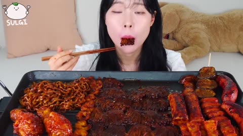 ASMR MUKBANG| with sulgi