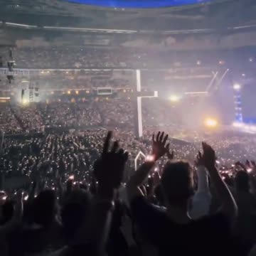 Over 50,000 people gathered to praise the Lord. Jesus Christ is King.