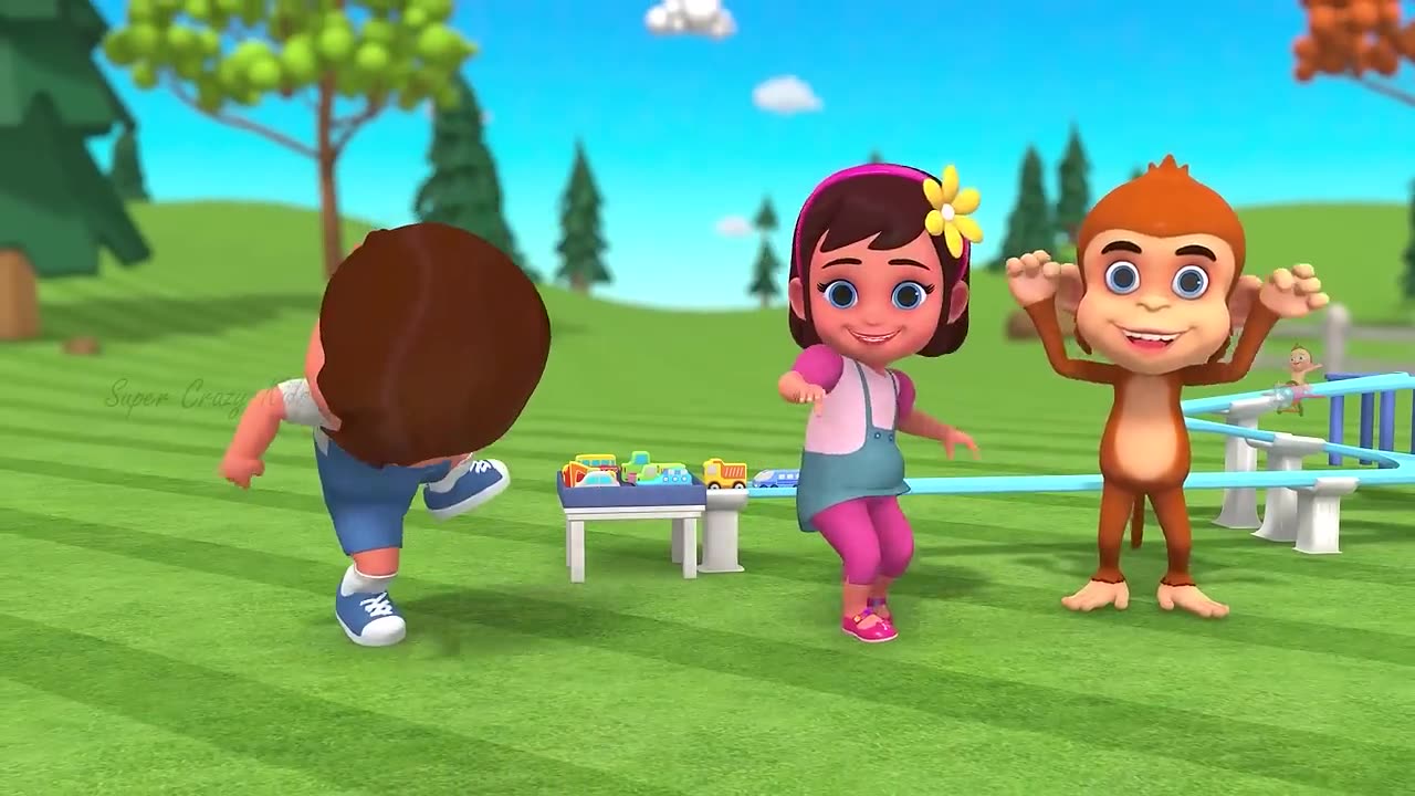 Little Babies Fun Play and Learning Fruits Names for Children | Kids Learning Educational 3D Cartoon