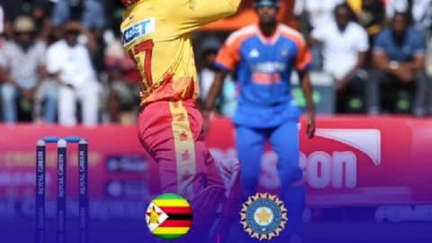 1st T-20 India vs Zimbabwe. India lost. #cricket #crickett20wordcup
