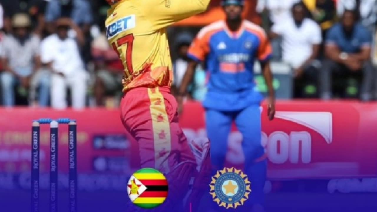 1st T-20 India vs Zimbabwe. India lost. #cricket #crickett20wordcup