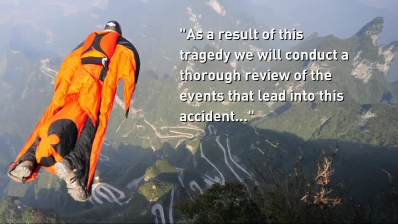 Final flight of wingsuit diver Victor Kovats caught on camera