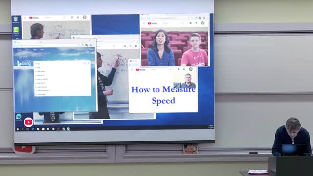 Professor projector prank