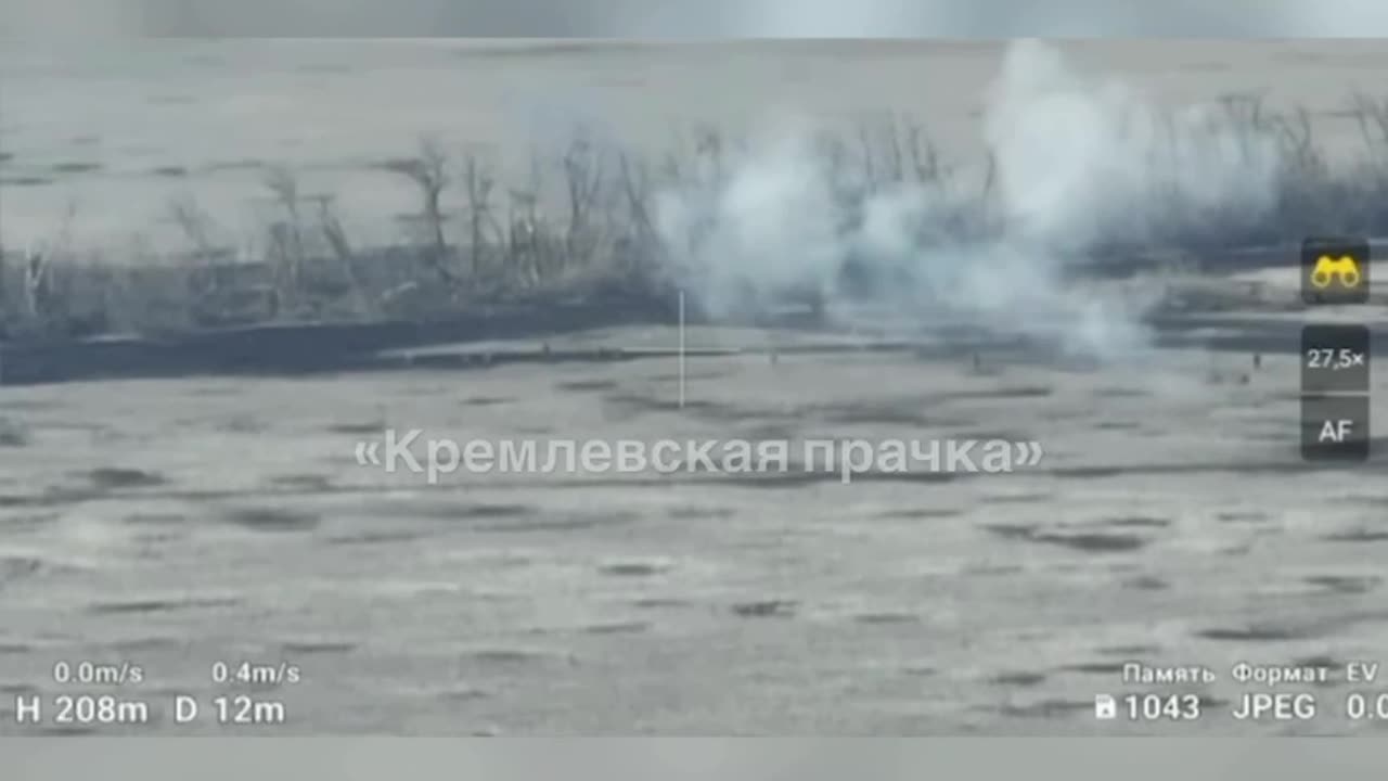 Another angle of retreating AFU from failed offensive in Chervonopopovka