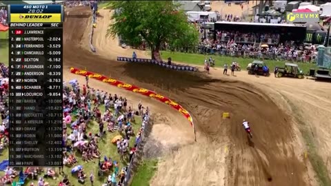 AMA Motocross Redbud 450 Moto 1 Start