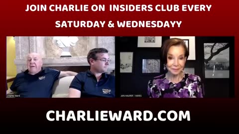 CHARLIE WARD & PAUL BROOKER WITH JAN HALPER- HAYES ON THE INSIDERS CLUB