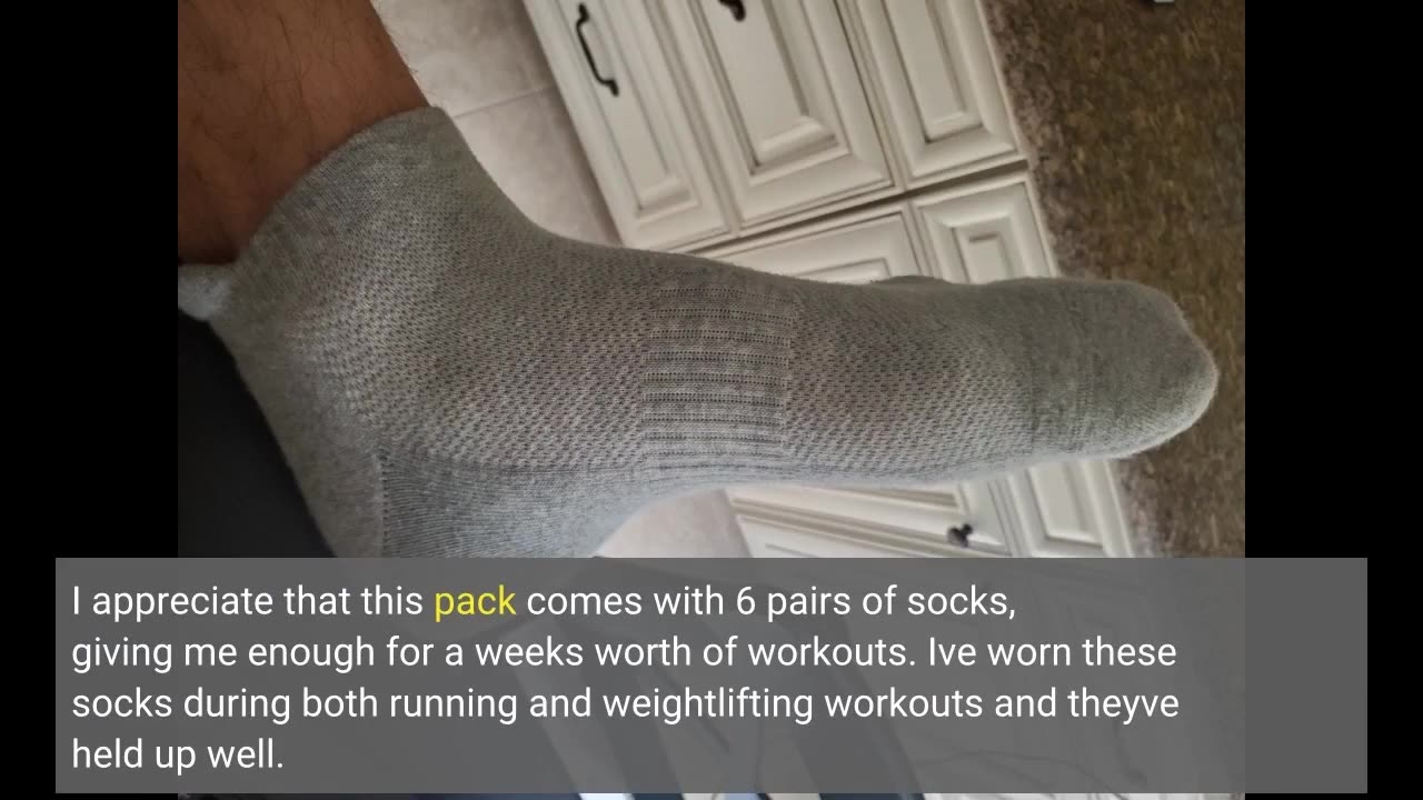 Customer Comments: CS CELERSPORT Ankle Athletic Running Socks Low Cut Sports Tab Socks for Men...