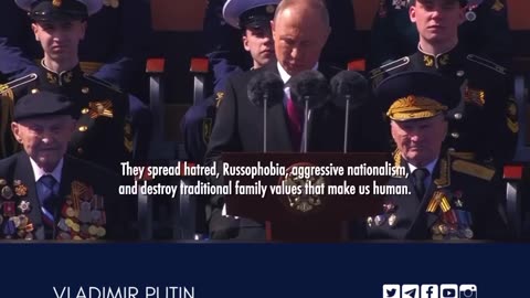 Putin: Western global elites present threat to civilization similar to one posed by Nazis in WWII