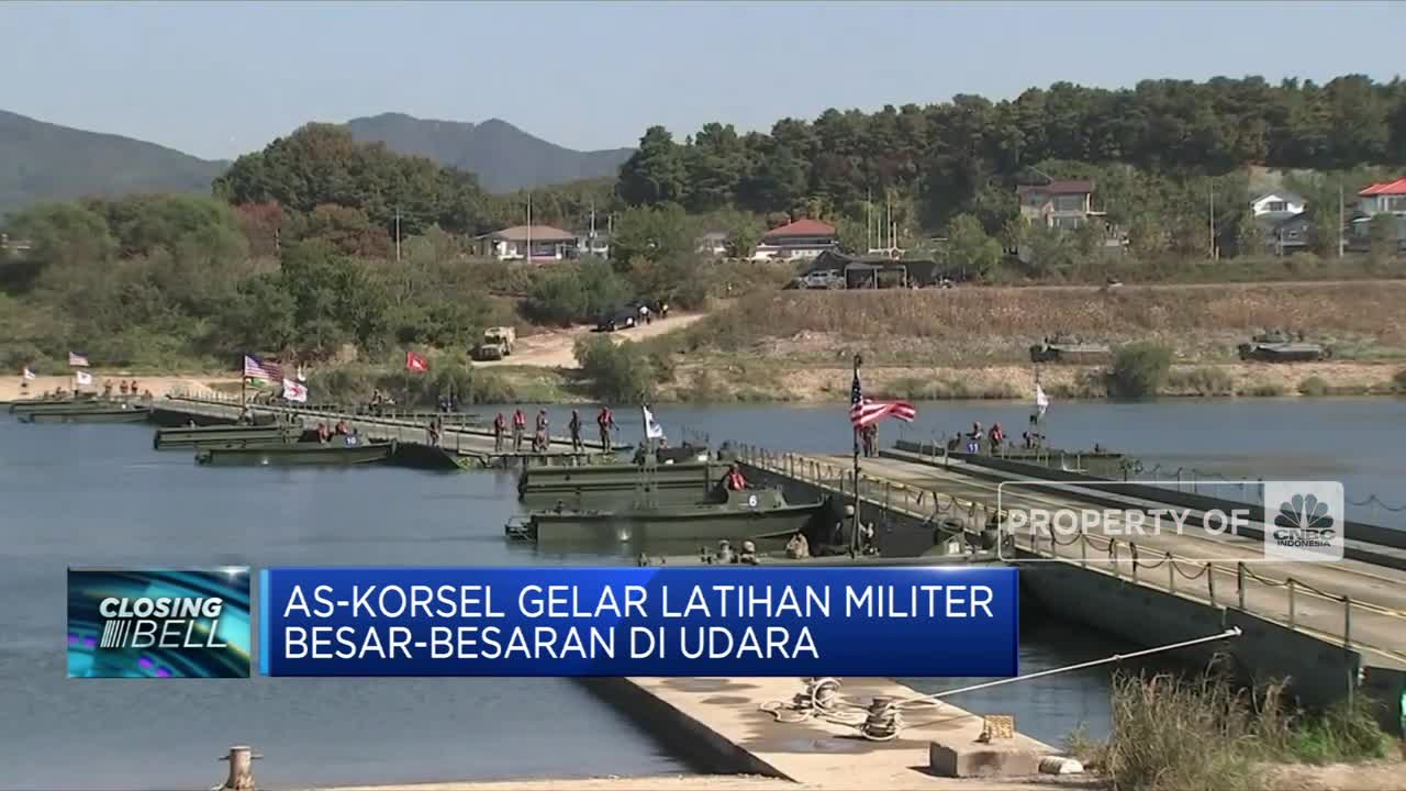 AS-Korsel Gelar Latihan Militer Besar-Besaran di Udara