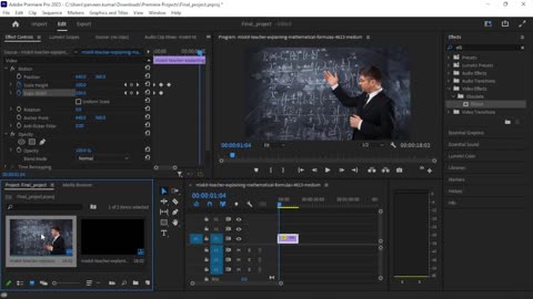 Adobe Premiere Pro – How to create TV ON-OFF Effect