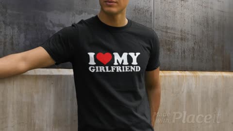 I Love My Girlfriend T-Shirt