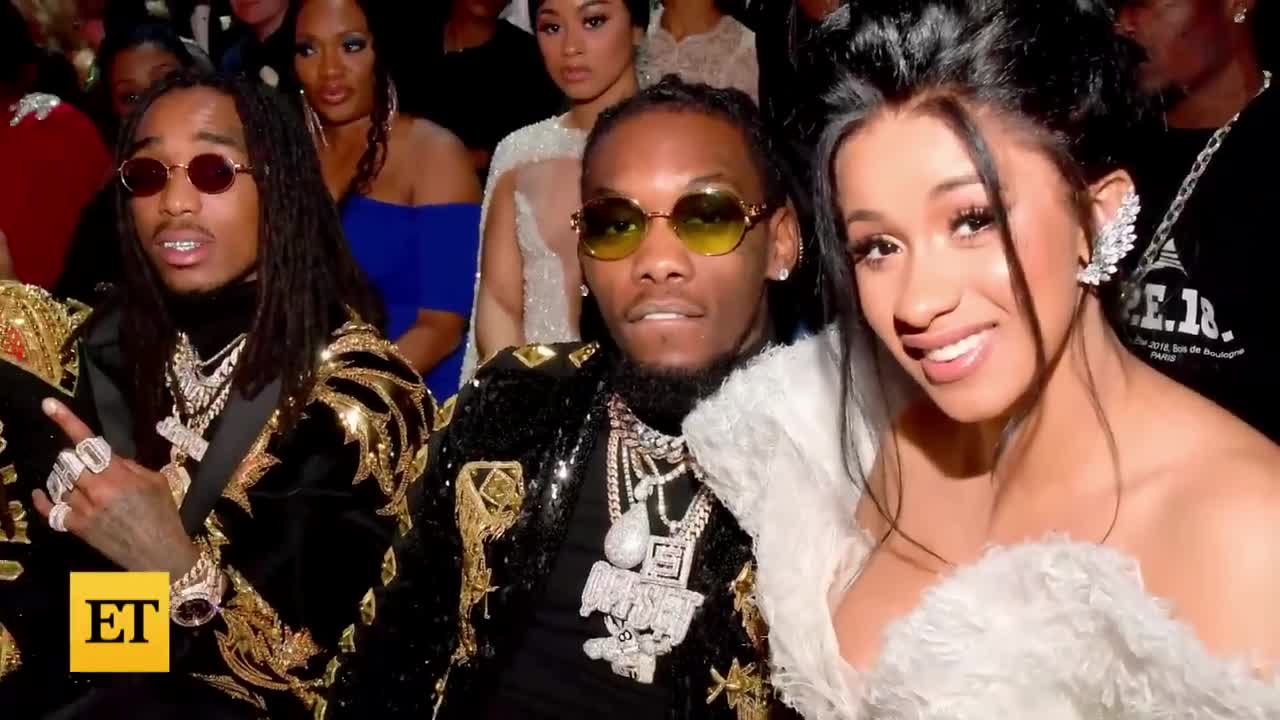 Cardi b paying tribute to takeoff