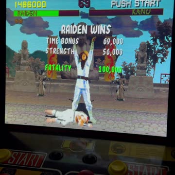 Mortal Kombat Arcade Raiden