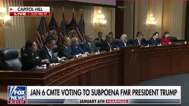 January 6 Committee Votes To Subpoena Donald Trump To Testify Before Committee