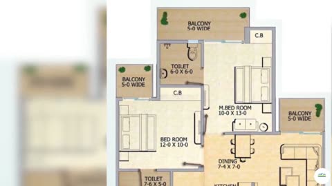 Gaur City Resale 2/3 BHK Apartments