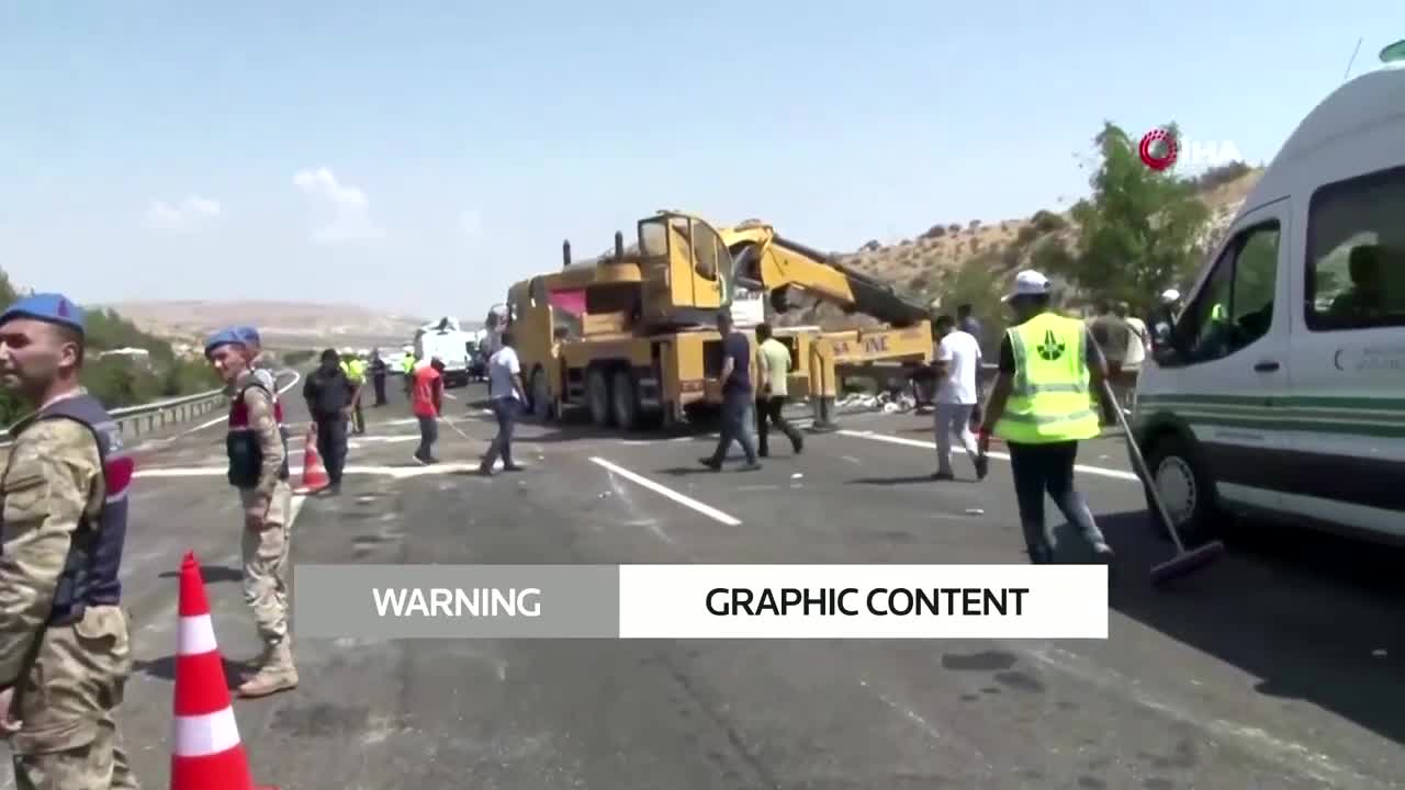 WARNING: GRAPHIC CONTENT – At least 32 killed in Turkey in separate crashes