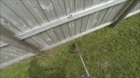 STIHL - FS 94 R - WEEDEATER - WHOLE YARD TEST RUN