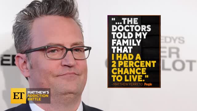 Matthew Perry Recalls Addiction, Near-Death Experience Ahead of Memoir Release