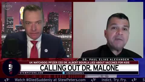 FORMER TRUMP HHS DIRECTOR BLASTS DR. MALONE PFIZER CEO DR ALBERT BOURLA LIED ABOUT MRNA FOR CHILDREN