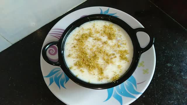 Desert Recipe Rice kheer ( चावल की खीर) Easiest Way making kheer