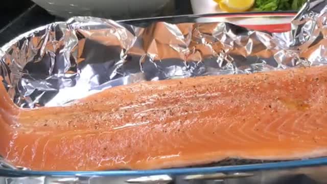 Delicious salmon. Would you like to try it?